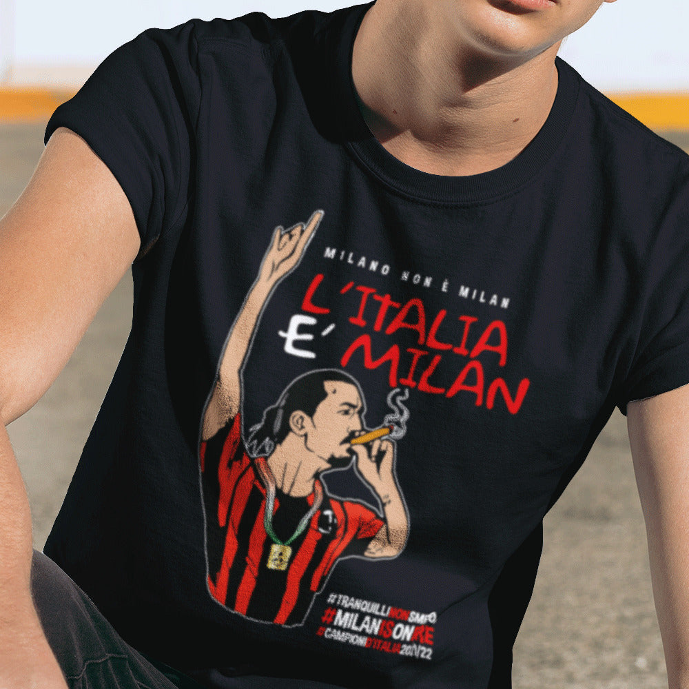 T-shirt L'Italia è Milan - Limited Edition – delmashop
