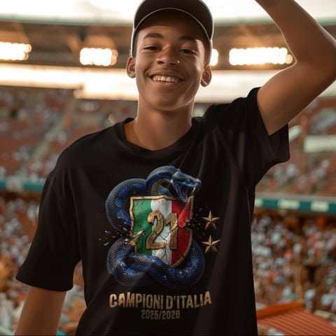 NERO AZZURRI ☆☆ CAMPIONI D'ITALIA ☆☆ - Limited Edition