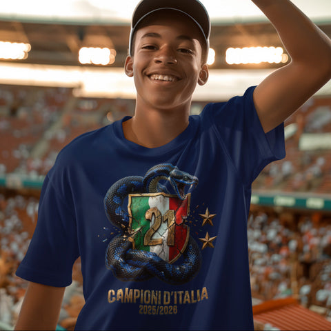 NERO AZZURRI ☆☆ CAMPIONI D'ITALIA ☆☆ - Limited Edition