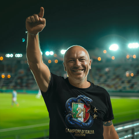 NERO AZZURRI ☆☆ CAMPIONI D'ITALIA ☆☆ - Limited Edition