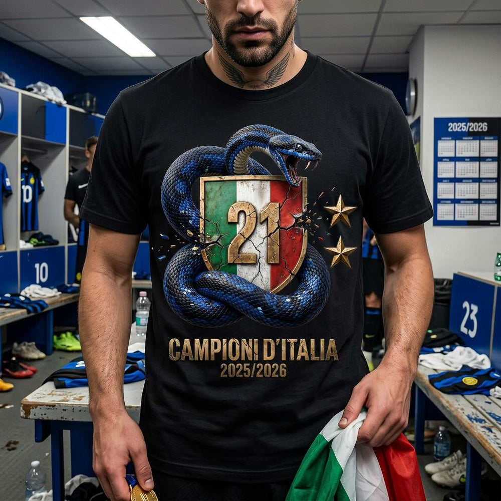 NERO AZZURRI ☆☆ CAMPIONI D'ITALIA ☆☆ - Limited Edition