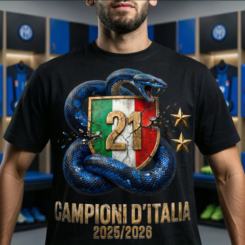 NERO AZZURRI ☆☆ CAMPIONI D'ITALIA ☆☆ - Limited Edition